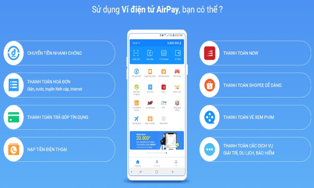 Số điện thoại tổng đài Airpay