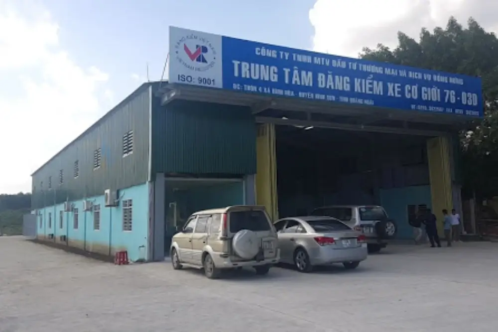 Thủ tục Đăng kiểm xe ô tô tại Quảng Ngãi