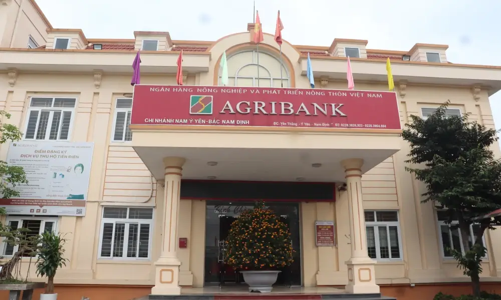 chi nhánh chính của ngân hàng Agribank tại Nam Định