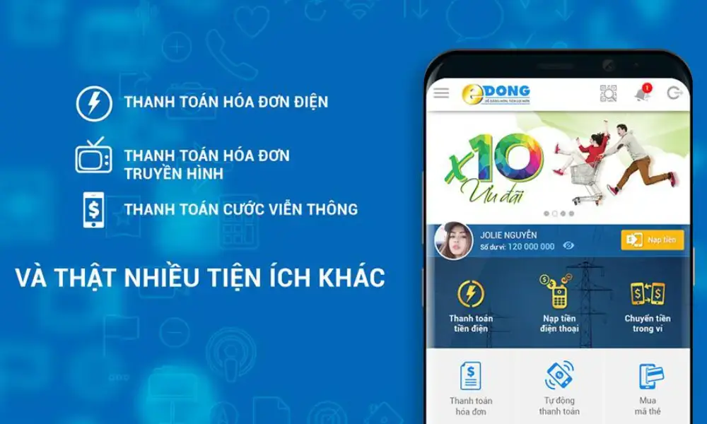 ví điện tử Edong